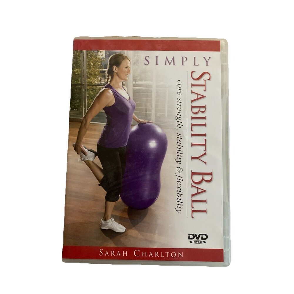 Simply Stability Ball dvd Sarah Charlton demonstration stretching